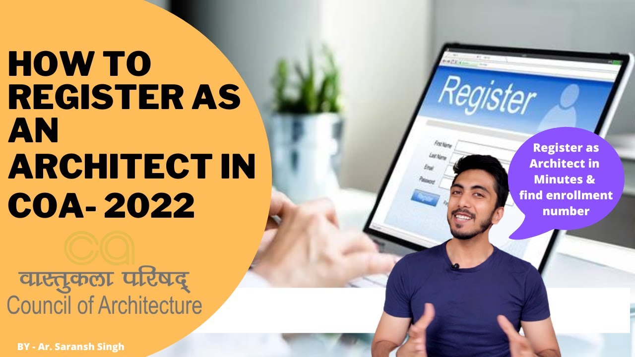 How to Register as an Architect | COA Registration process in detail 2022