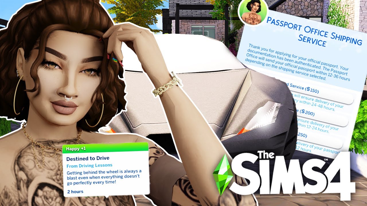 This MOD makes Transportation in The Sims 4 SUPER REALISTIC!! (The Sims 4 Mods)