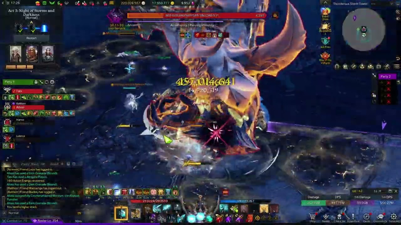 [Lost Ark] NEW RE Deathblade Build - 13.5 Surge/Min - 2c6 Mordum NM Bus