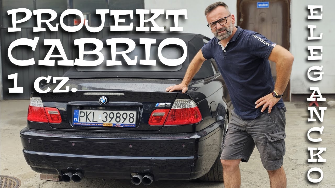1 cz. BMW M3 E46 | PROJEKT CABRIO | NA ELEGANCKO