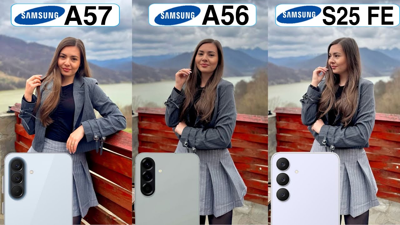 Сравнение камер Samsung Galaxy A57 и Samsung Galaxy A56, а также Samsung Galaxy S25 FE: тест-драйв