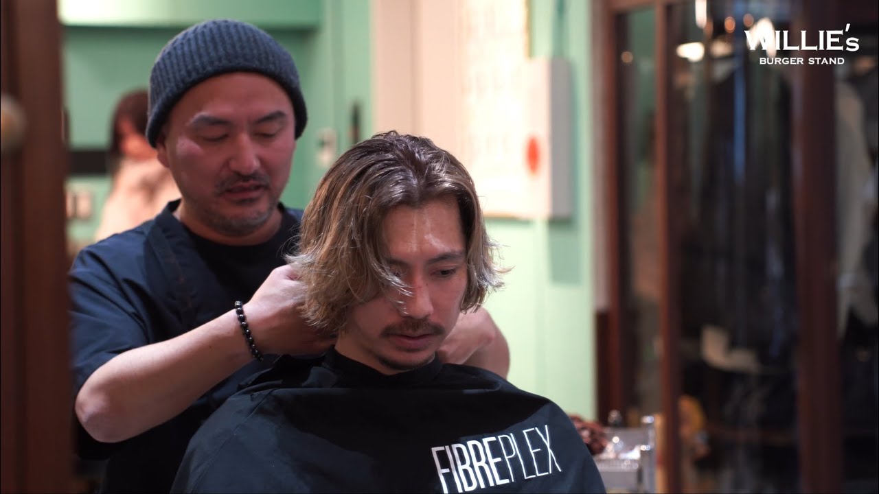 【Vlog】密着　ハンバーガー屋社長　美容室へ行く