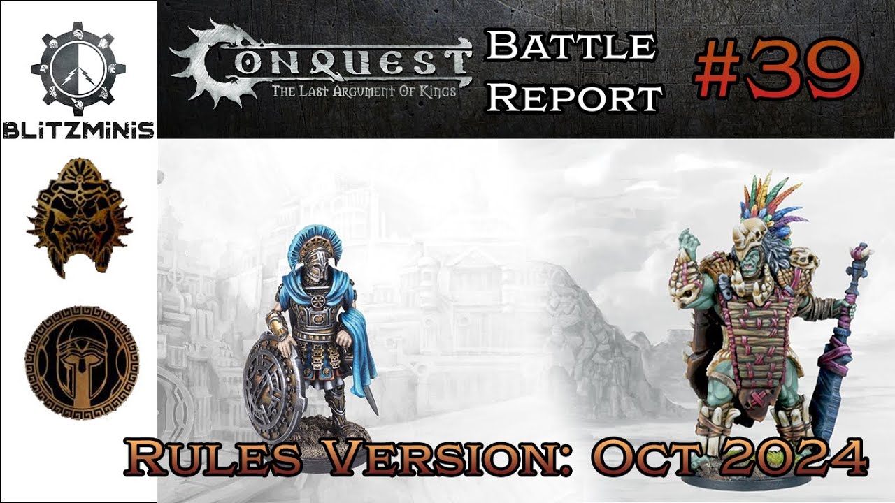 Conquest Battle Report #39! City States vs Wadrhun Rules Version: Oct 2024
