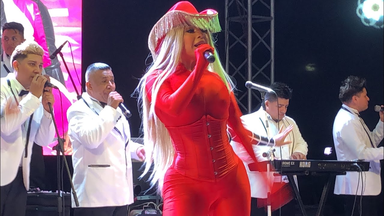 Julissa Ventura y Sonora Maya en Bolívar El Salvador / 22 octubre 2023