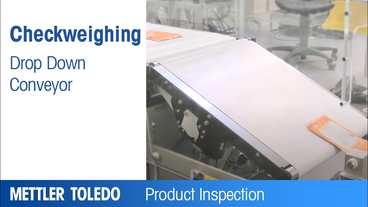 Drop Down Conveyor for Checkweigher  – Product – METTLER TOLEDO Product Inspection – EN