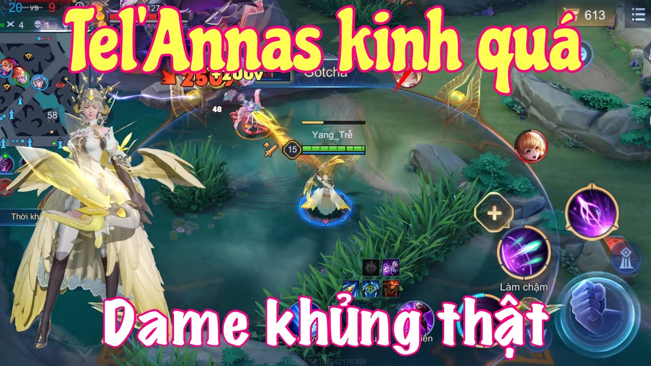 Tel’annas 3 phát 1 em dame to kinh dị - LQMB