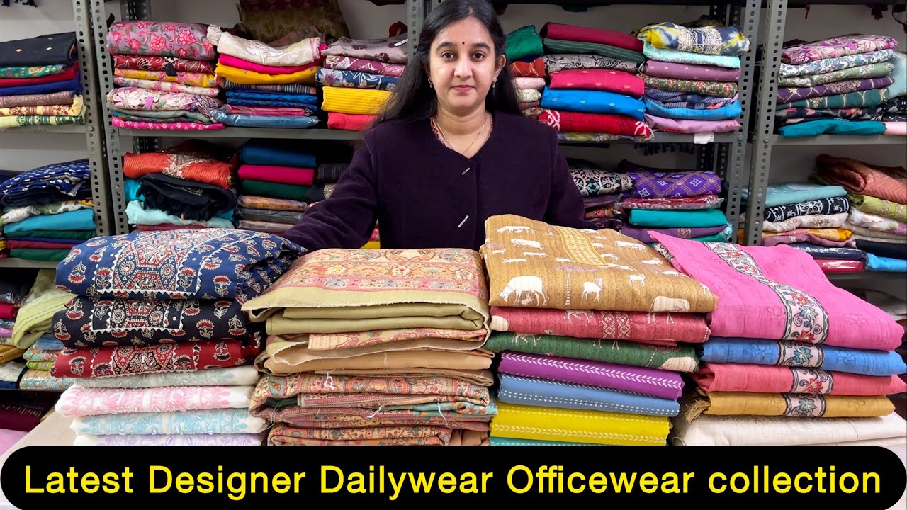 Latest Designer suits🌹South cotton suits🌹Lucknawi suits🌹Ajrakh Cotton Suits🌹Maheshwari silk suits