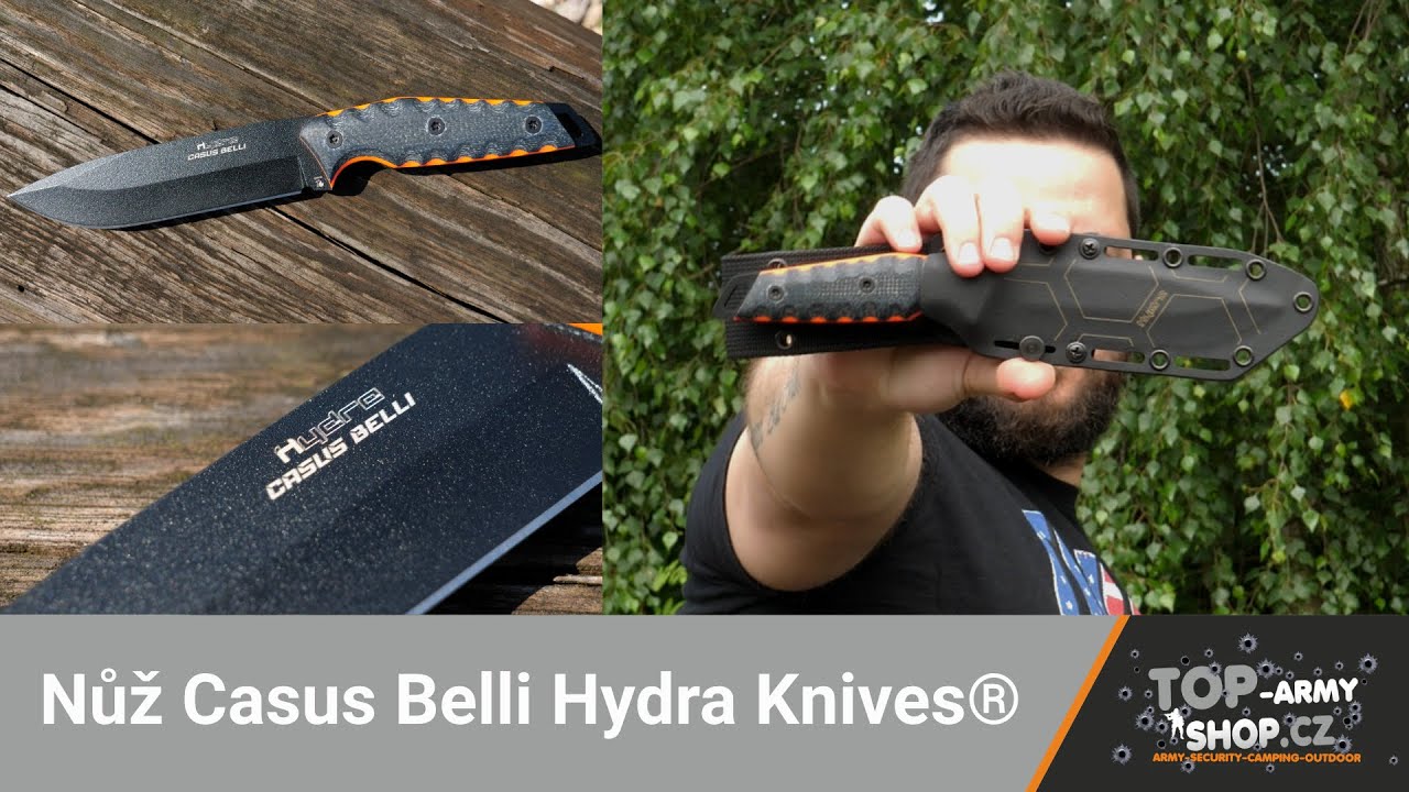 Nůž Casus Belli Hydra Knives® Klasika od Hydry! Rigad