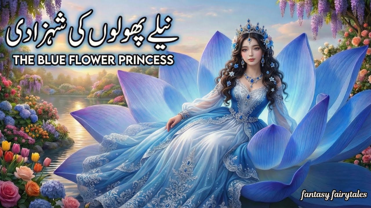 The Blue Flower Princess | Neelay Phool Ka Raaz | Hindi/Urdu Fairy Tales | New Moral Story 2026