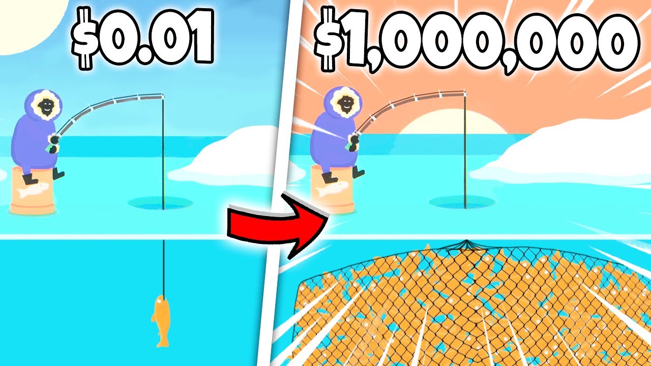 I exploited ice fishing and became a millionaire!