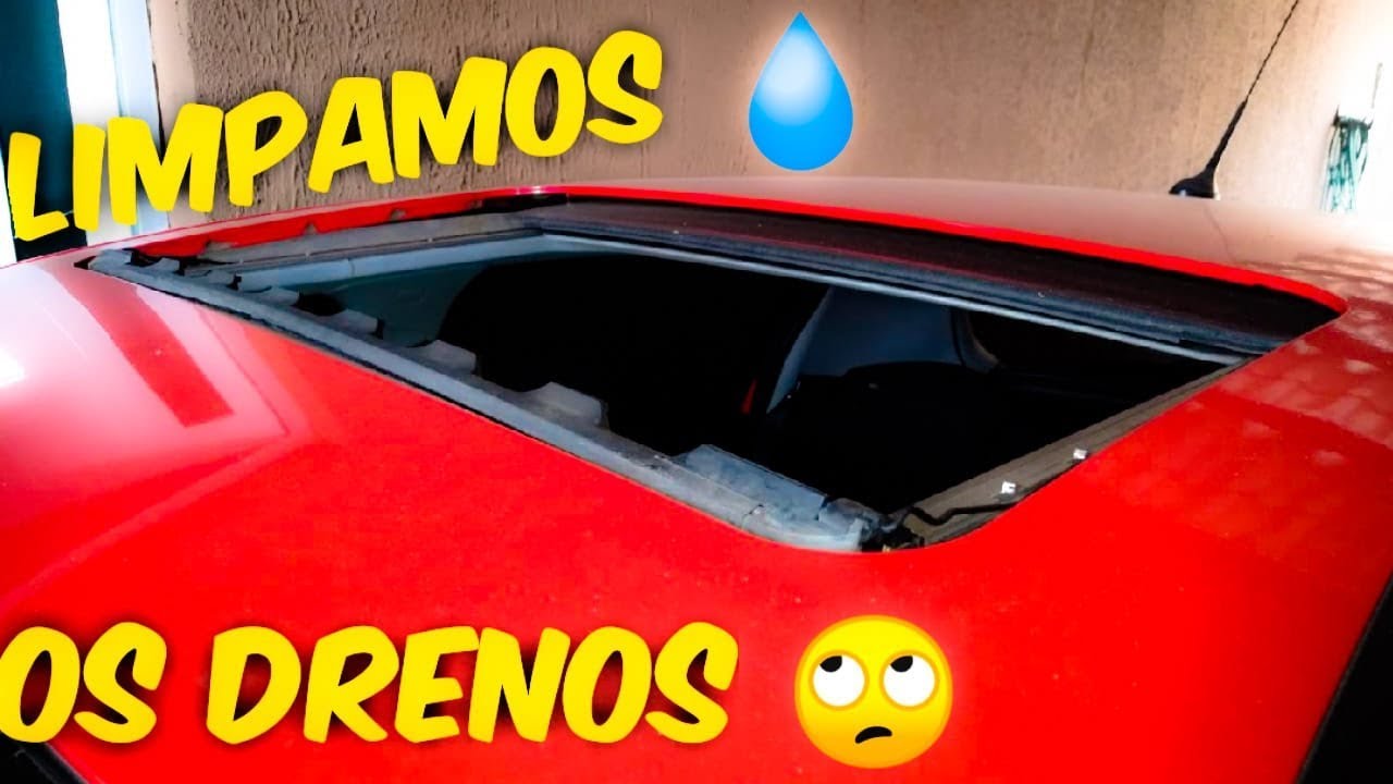 LIMPEZA NOS DRENOS DO TETO SOLAR DO PEUGEOT 307 - « NICOLAS TEIXEIRA TV »