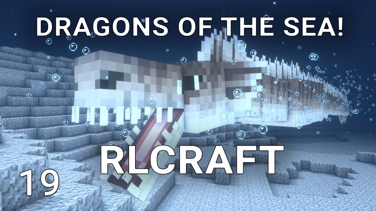 RLCraft Морские змеи Драконы моря в RLCraft