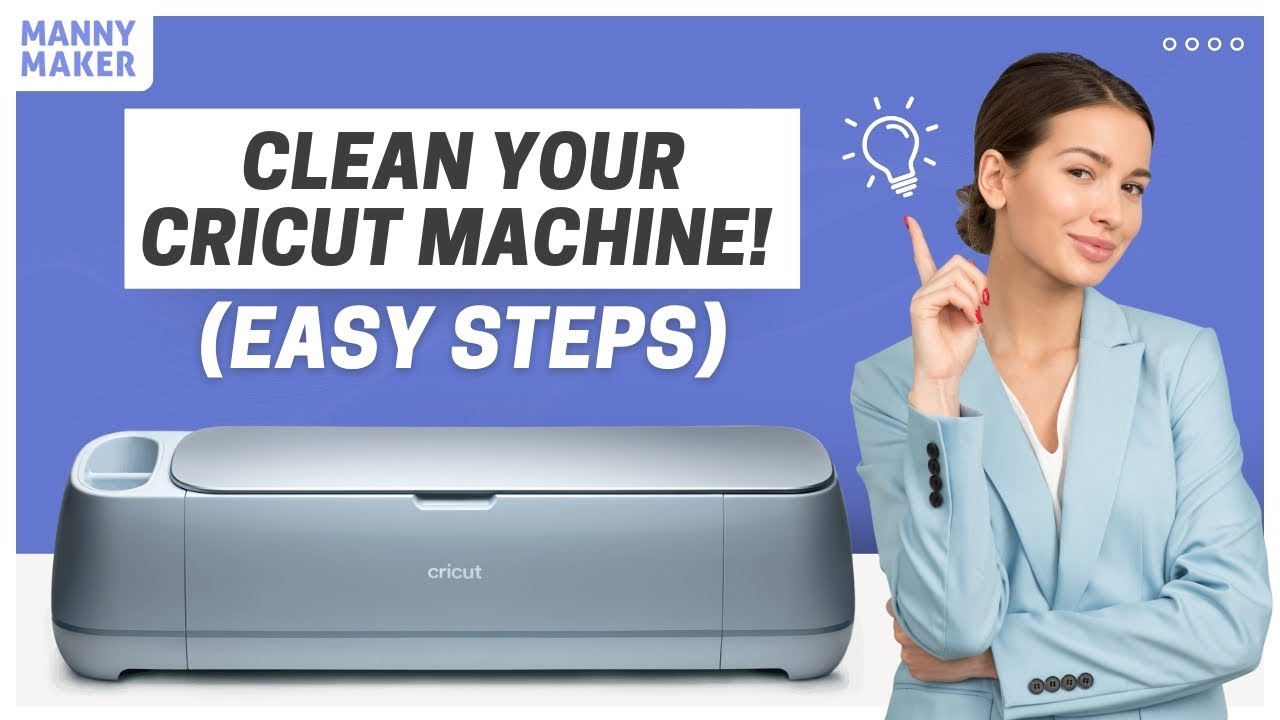 Как почистить станок Cricut? (Простые шаги!) 
