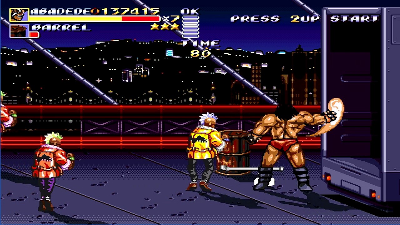 Streets of Rage Remake - Abadede playthrough
