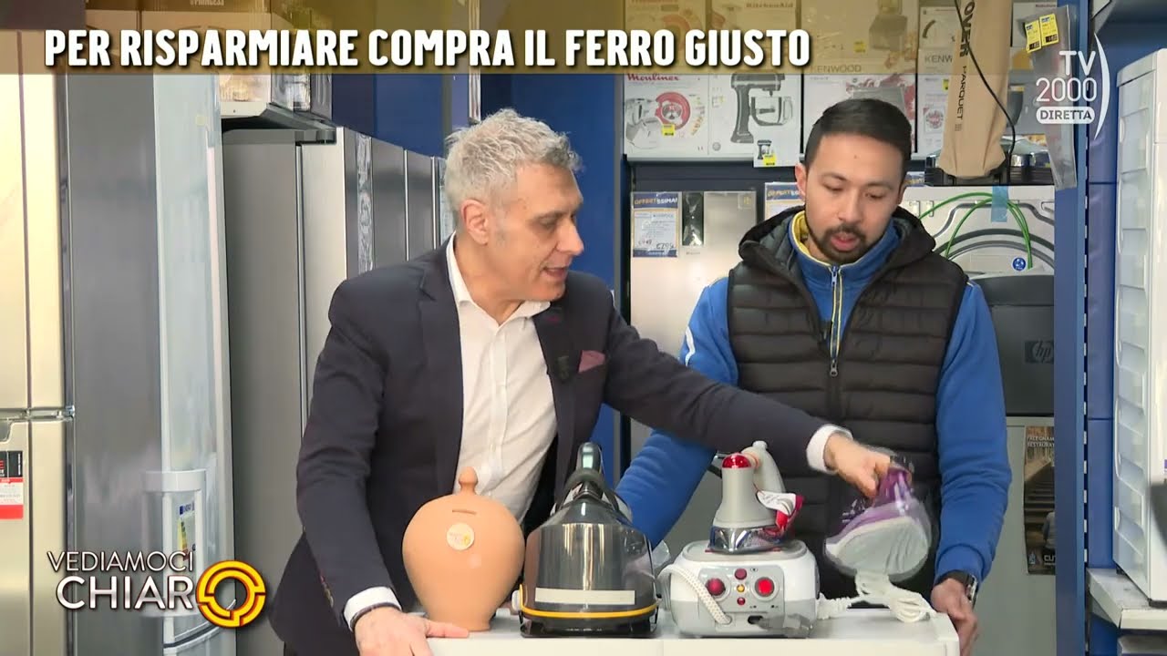 Vediamoci Chiaro Insieme (TV2000) - Per risparmiare, compra il ferro da stiro giusto