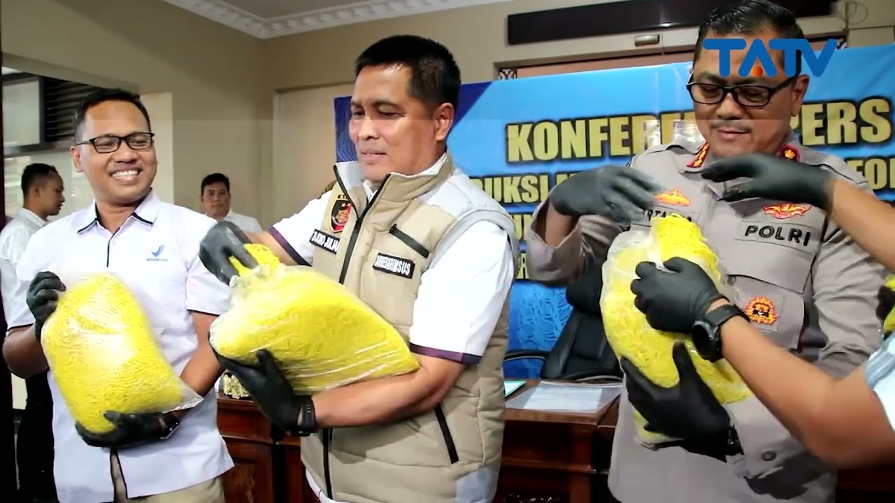 Polda Jateng Bongkar Pabrik Mie Berformalin