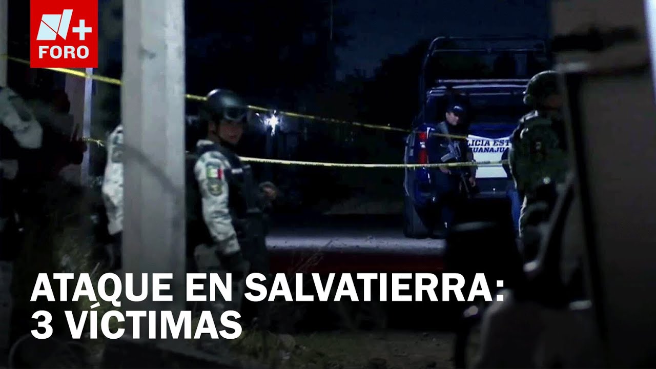 Ataque armado en local de comida deja saldo de 3 fallecidos en Guanajuato