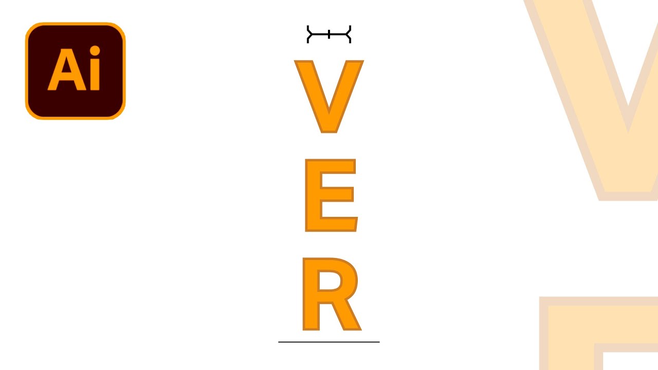How to Write Text Vertically in Adobe Illustrator