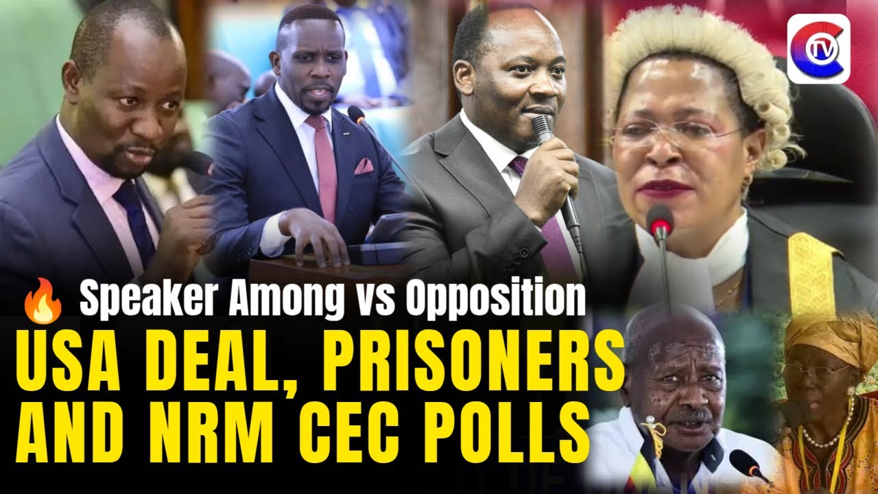 House Faceoff: LOP Ssenyonyi, Ssemujju & Mpuuga Take On Speaker Among — Prisoners & NRM Power Fight!