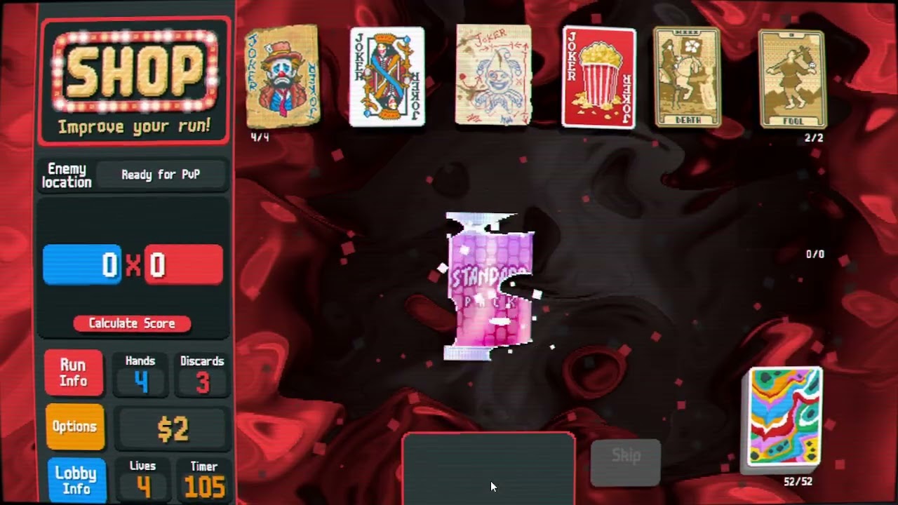 Balatro Game 3 vs 2k Painted Deck Black Stake PTT