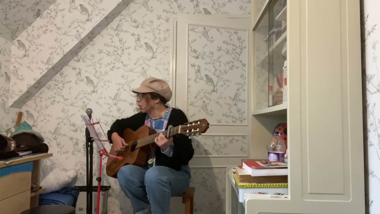 Ta p’tite flamme, Amélie les crayons, reprise guitare voix 