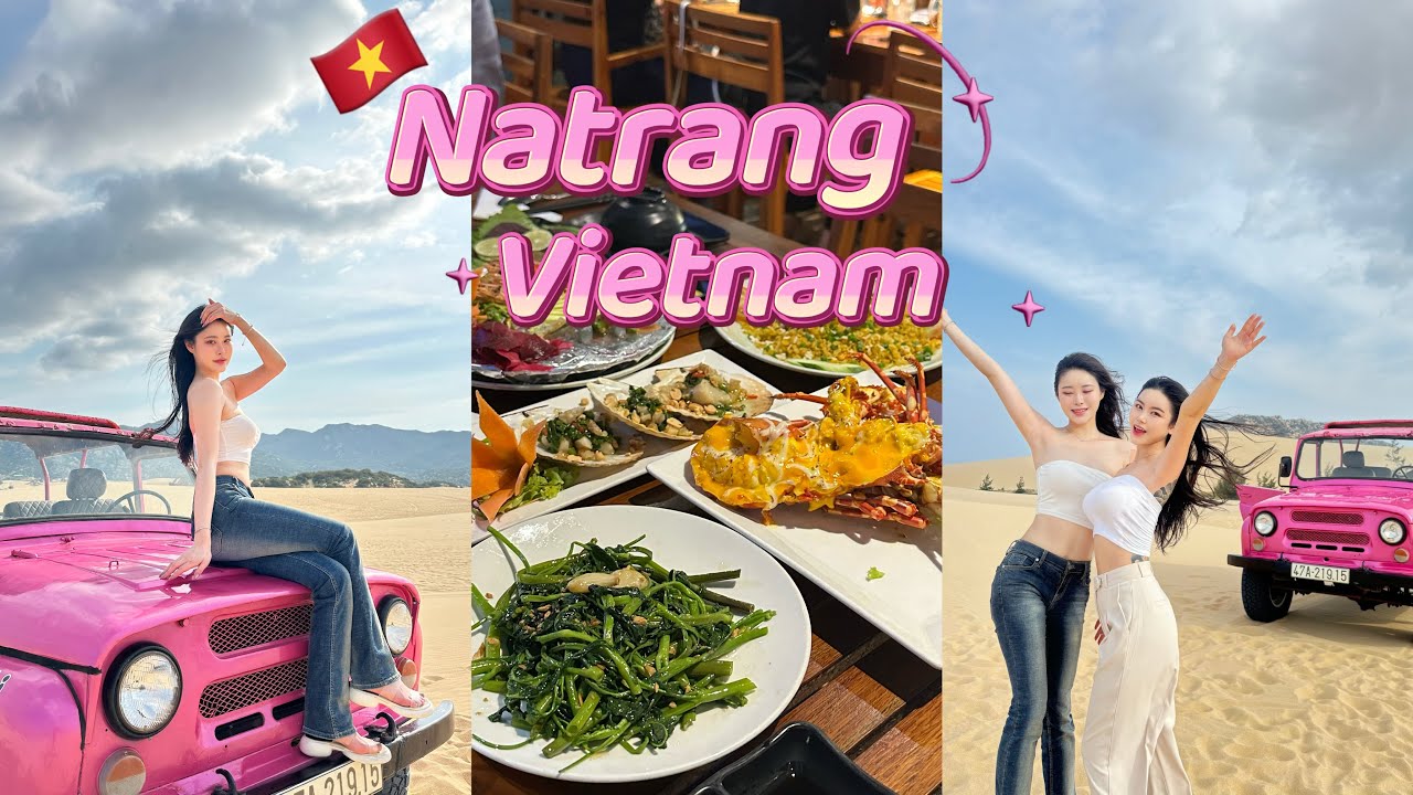 나트랑vlog🇻🇳|5박6일 여행 일정💕판랑투어•현지맛집•마사지•클럽•감성카페•네일
