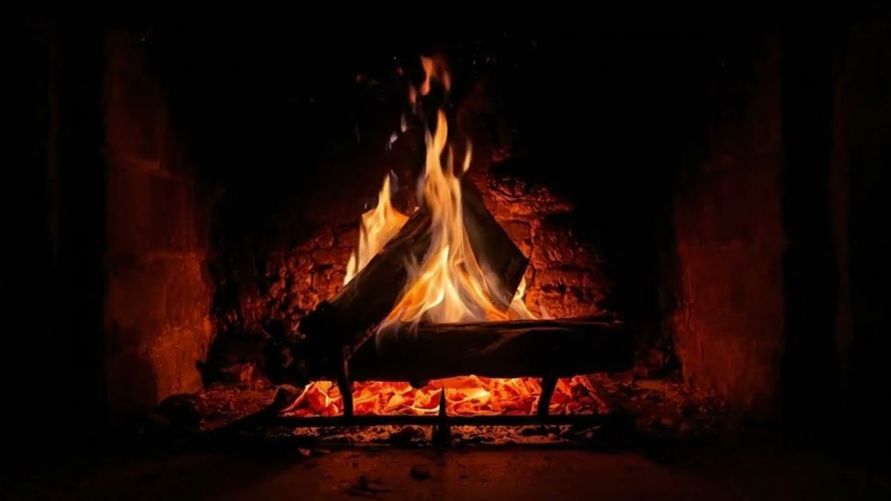 3 Hour Cozy Fireplace | Relaxing Fire Sounds for Anxiety Relief & Deep Rest - 4k no ads