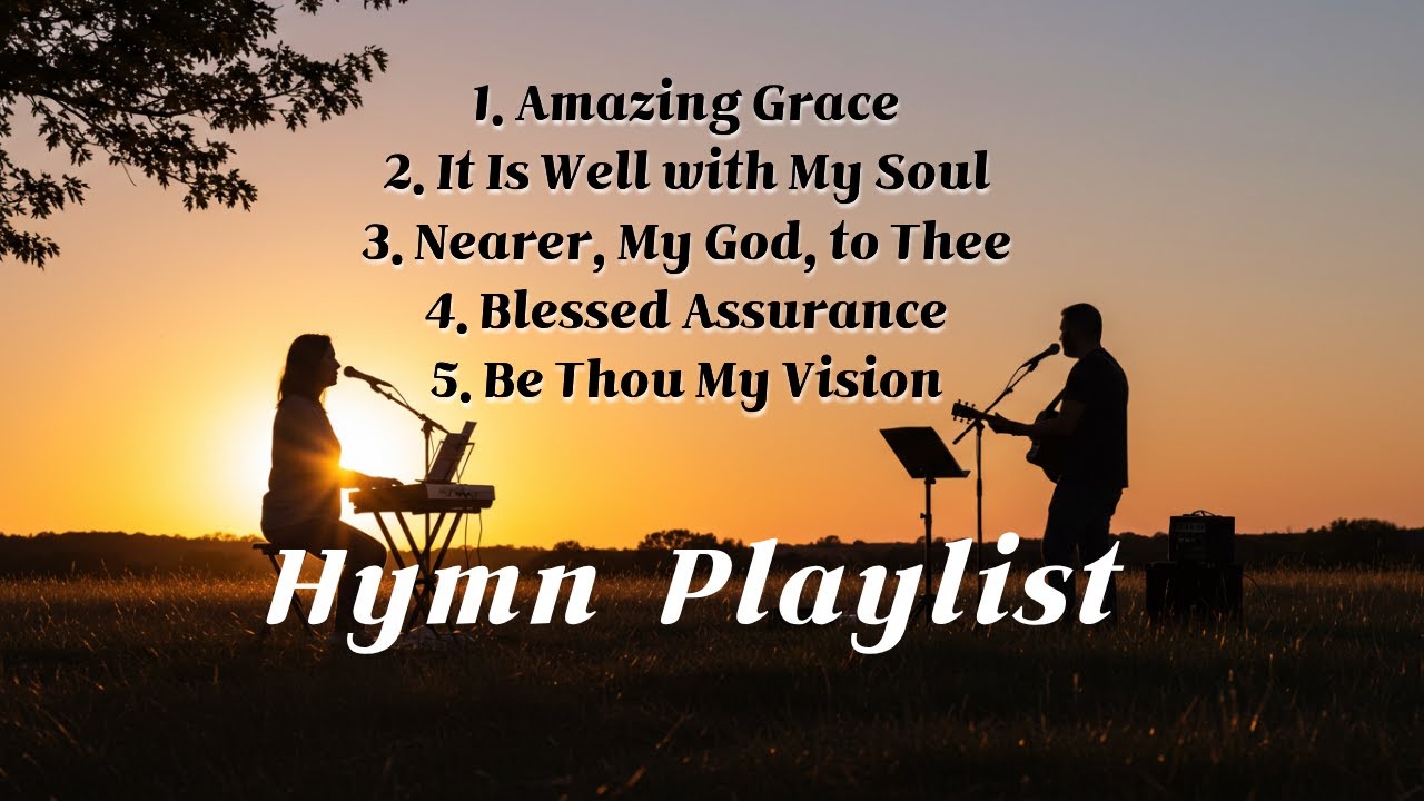 ✨ Timeless Hymns of Faith | A Soul-Soothing Christian Playlist💖Amazing grace