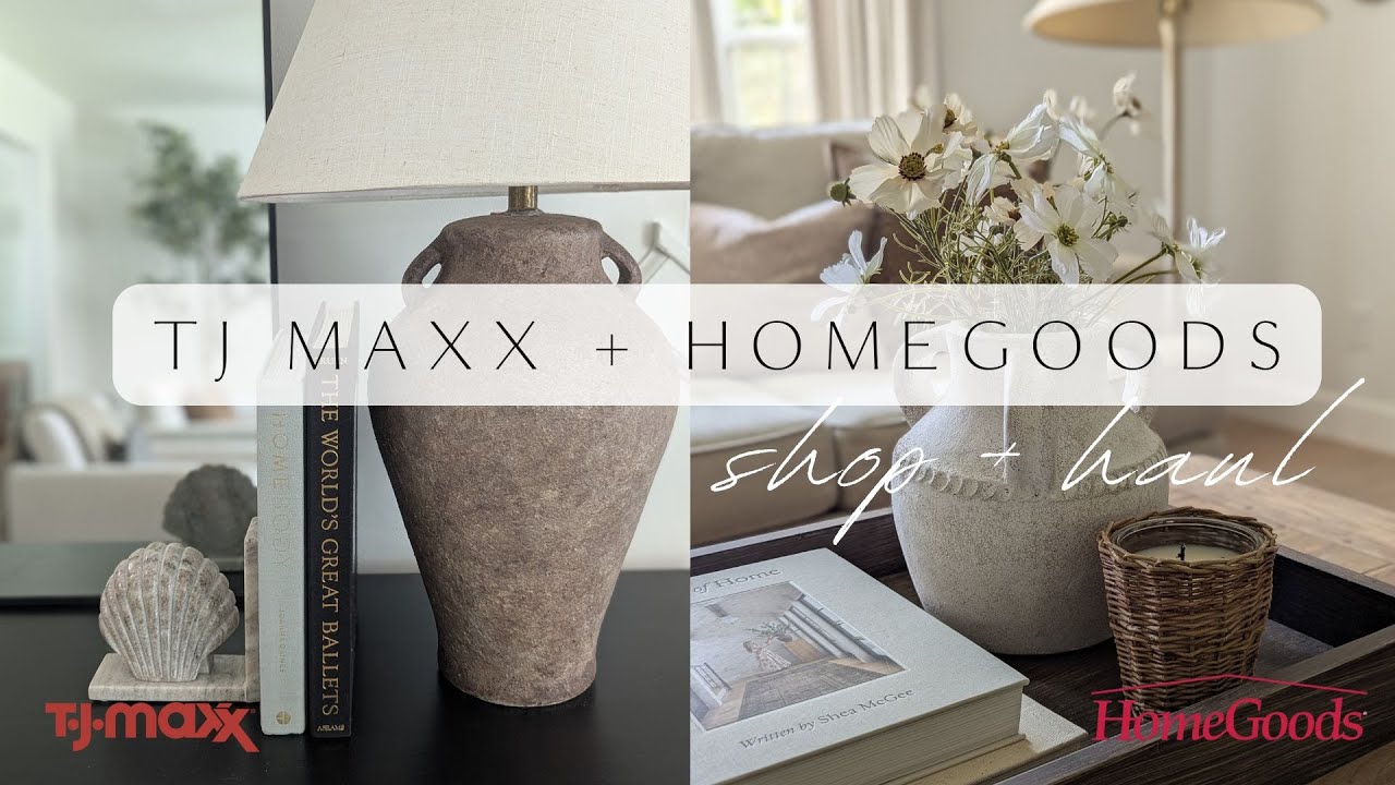 Shop with Me & Haul  at TJ Maxx & Home Goods  / Summer 2025 Home Decor