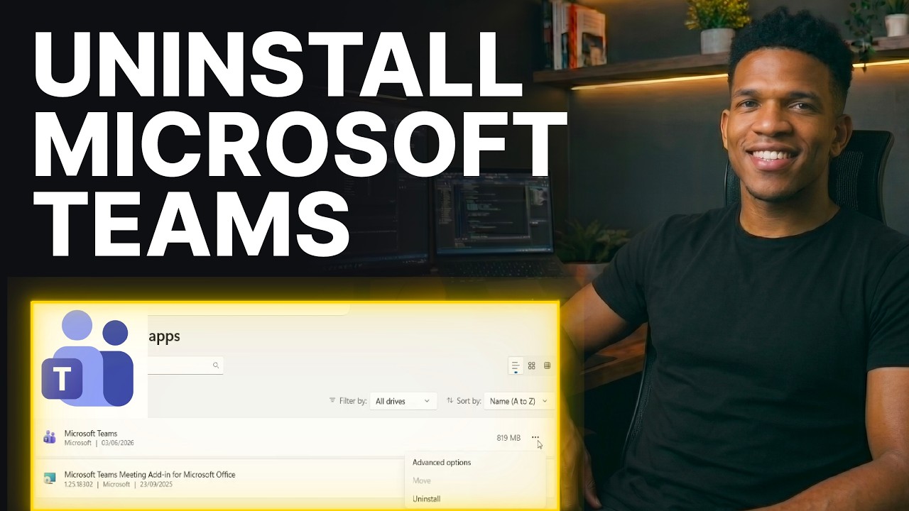 How to Uninstall Microsoft Teams (2026) | Step-by-Step