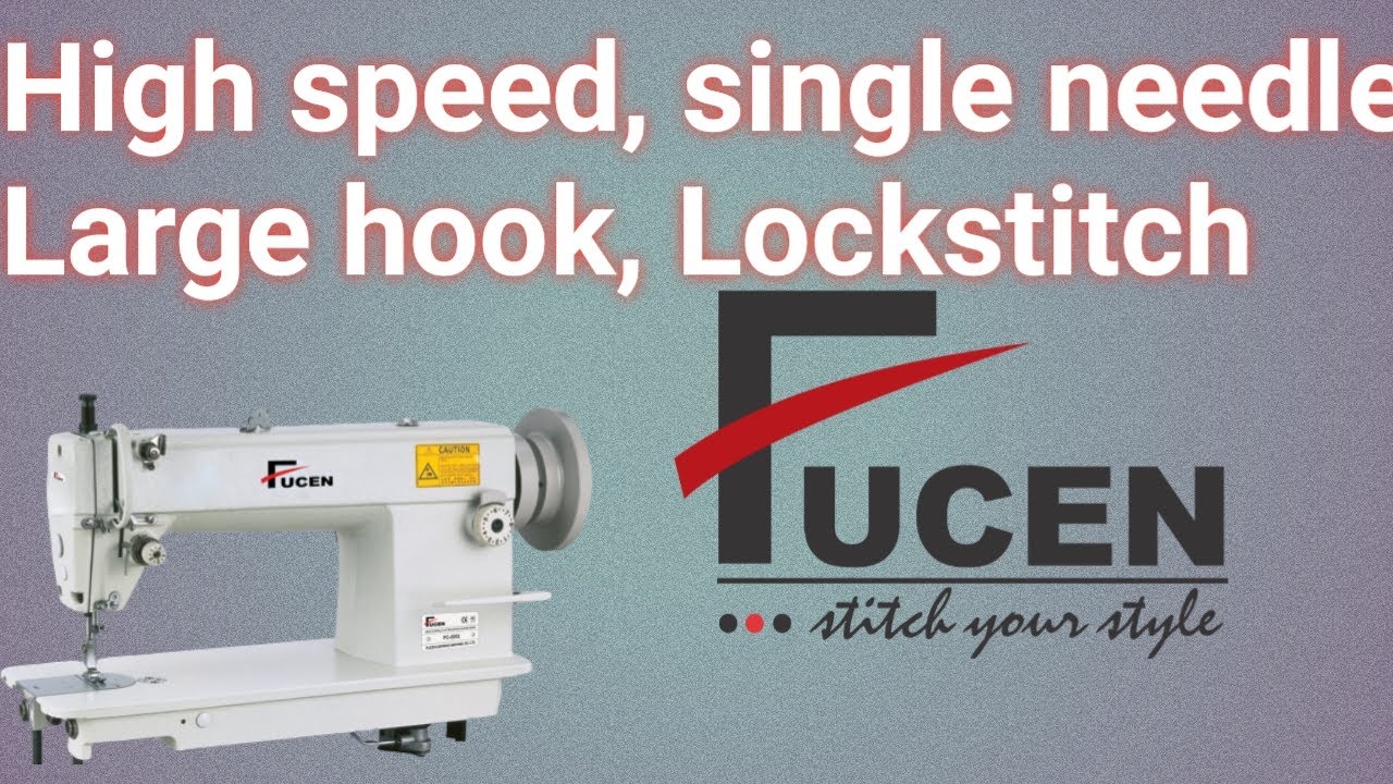 fc-202 | single needle Heavy duty | large hook | lockstitch | fucen |  industrial sewing machine