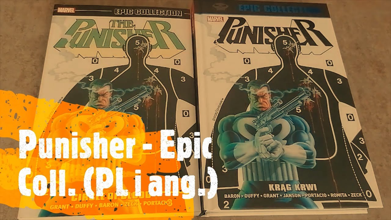 Punisher Epic Collection: wydanie polskie i anglojęzyczne