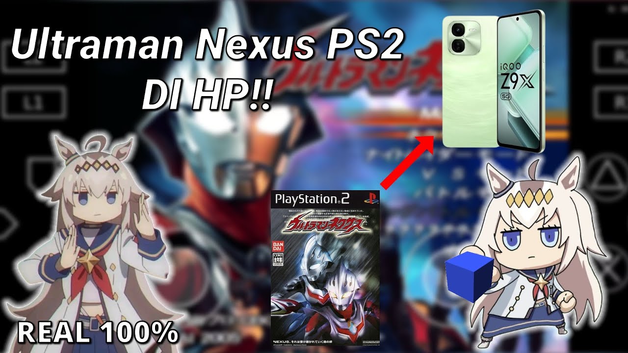 Main Ultraman Nexus PS2 Di HP!! Real 100% pakai apk AetherSX2