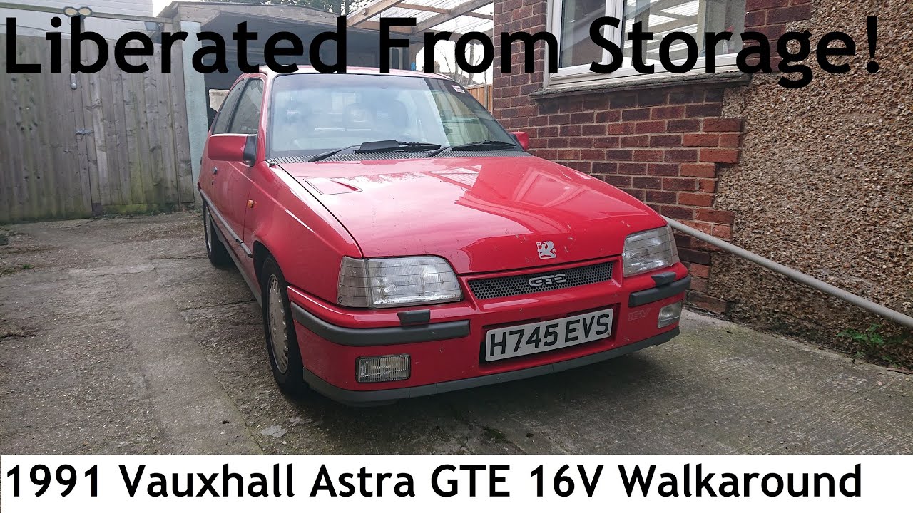 Released From Storage for 2025: 1991 Vauxhall Astra Mark II GTE 16V/Opel Kadett E GSI Walkaround
