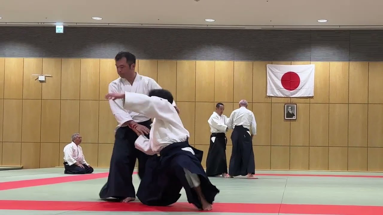 令和六年度 墨田区合気道連盟演武会 大岩亮太六段 荒川洋平六段 2024年10月27日