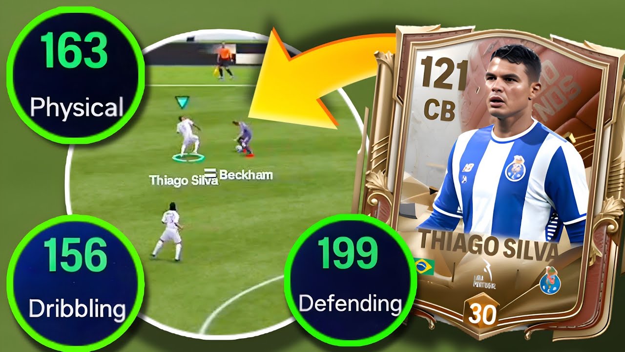 116 Thiago Silva Review – Still a Top CB in FC Mobile? 🛡️🔥 | Defensive Master!
