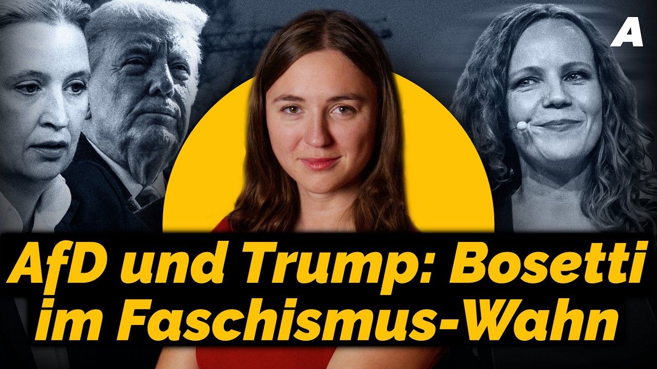 Angriff auf AfD und Trump: Bosetti im Faschismus-Wahn