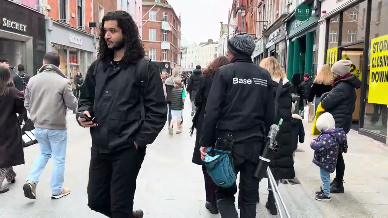 Dublin City Walking Tour 🇮🇪 | Grafton Street to St Stephen’s Green (POV, No Talking)