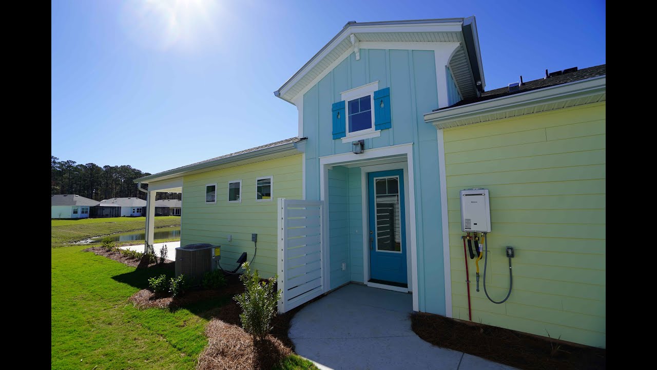 Tour Latitude Margaritaville Hilton Head Beach Homes, Cottages, Caribbean Villas, Tortola Model Home