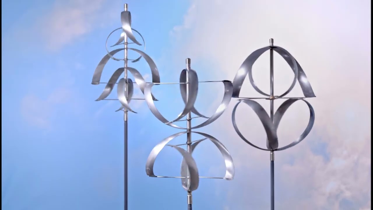 Whitaker Wind Sculpture Eclipse in Stainless Steel HiRes