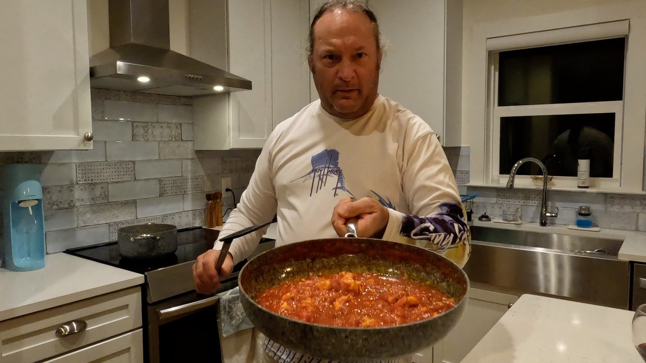 Amazing Lobster Fra Diavolo Pasta!  Lobster Catch, Clean & Cook