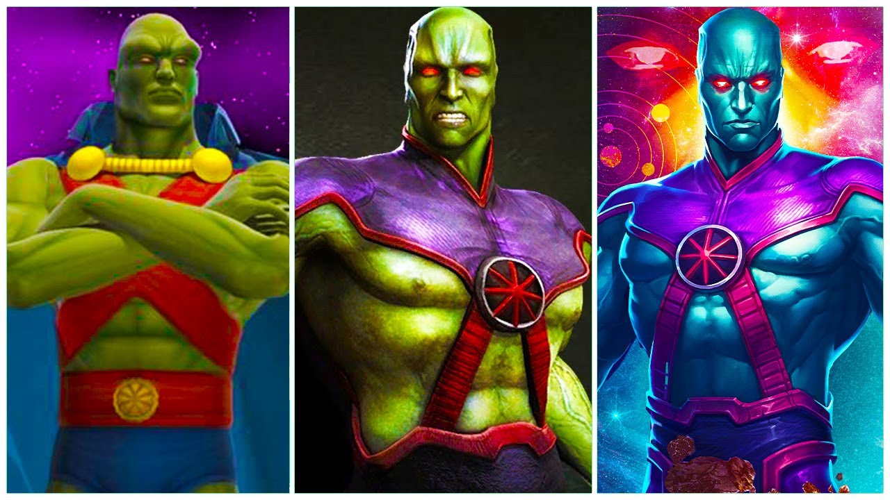 Martian Manhunter Evolution in Games