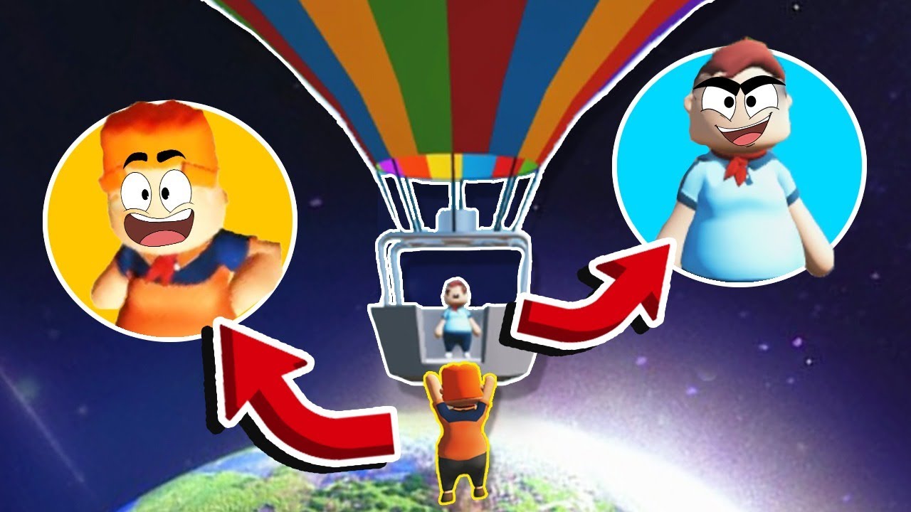¡¡SALIMOS CON ESTE GLOBO AL ESPACIO!! 😂🎈 *¡¡Se explota y caemooos!!* 💥