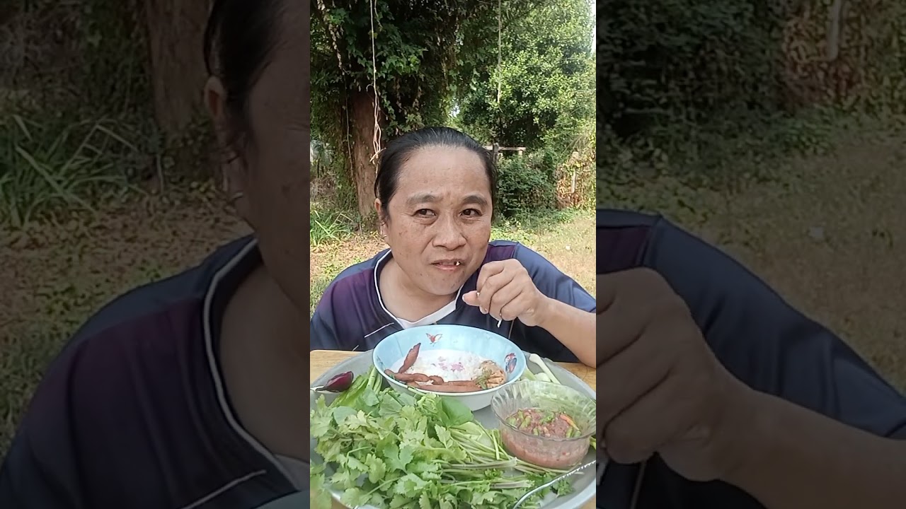 Ep 195 ข้าวน้ำพริกหมูทอด Byเจ้ตุ้มป้าหน้าขาวแอบแซ่บ