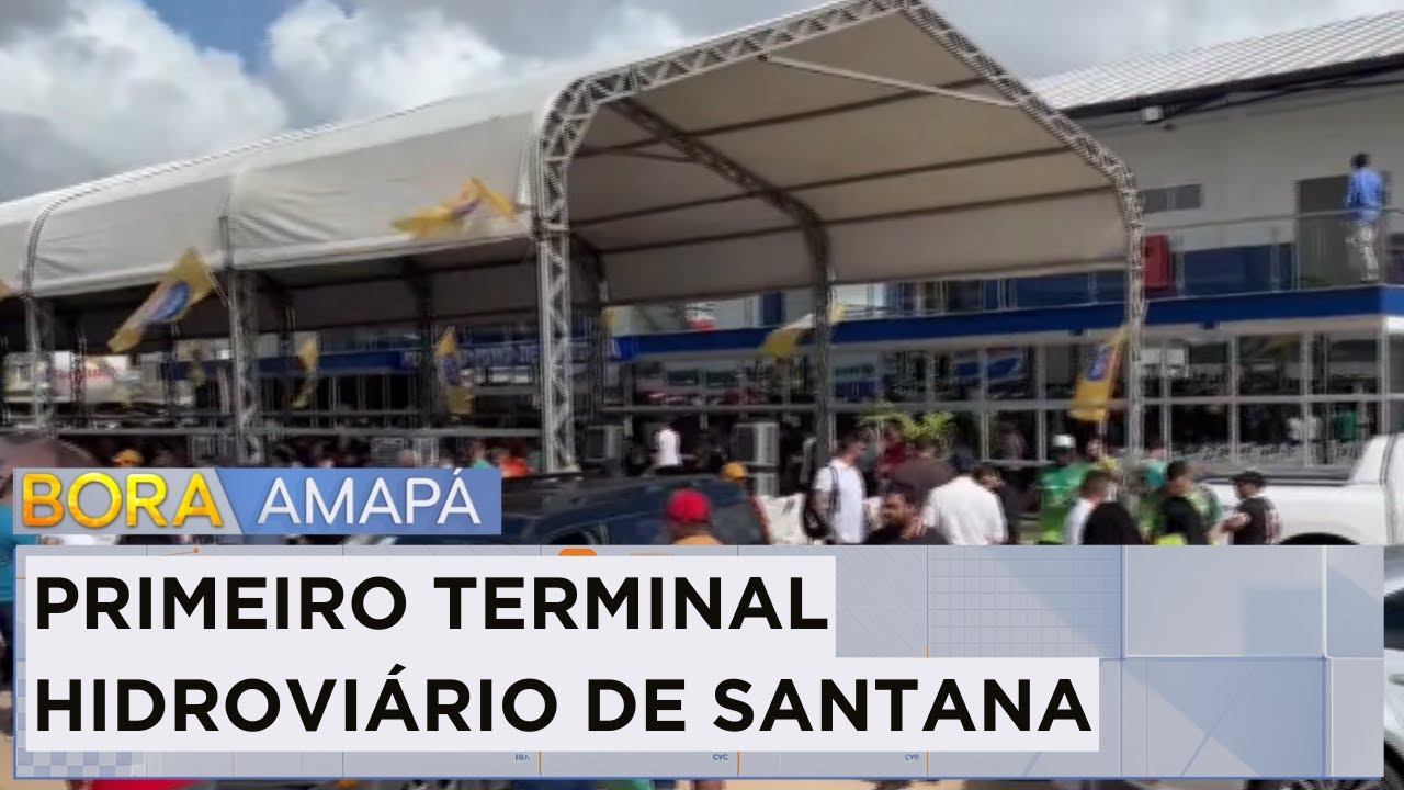 Santana recebe o primeiro Terminal Hidroviário de Passageiros