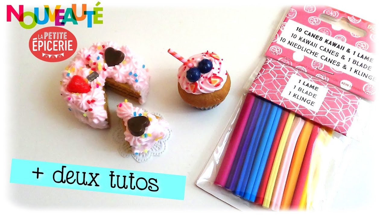 Nouveautés de la petite épicerie + 2 tutos fimo