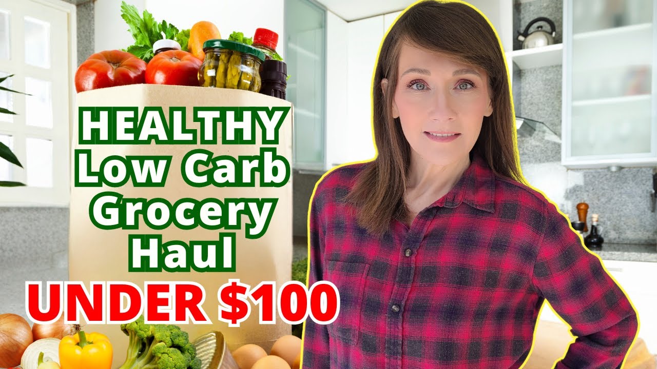 HEALTHY Grocery Haul On A Budget |  Keto, Low Carb & Under $100😮