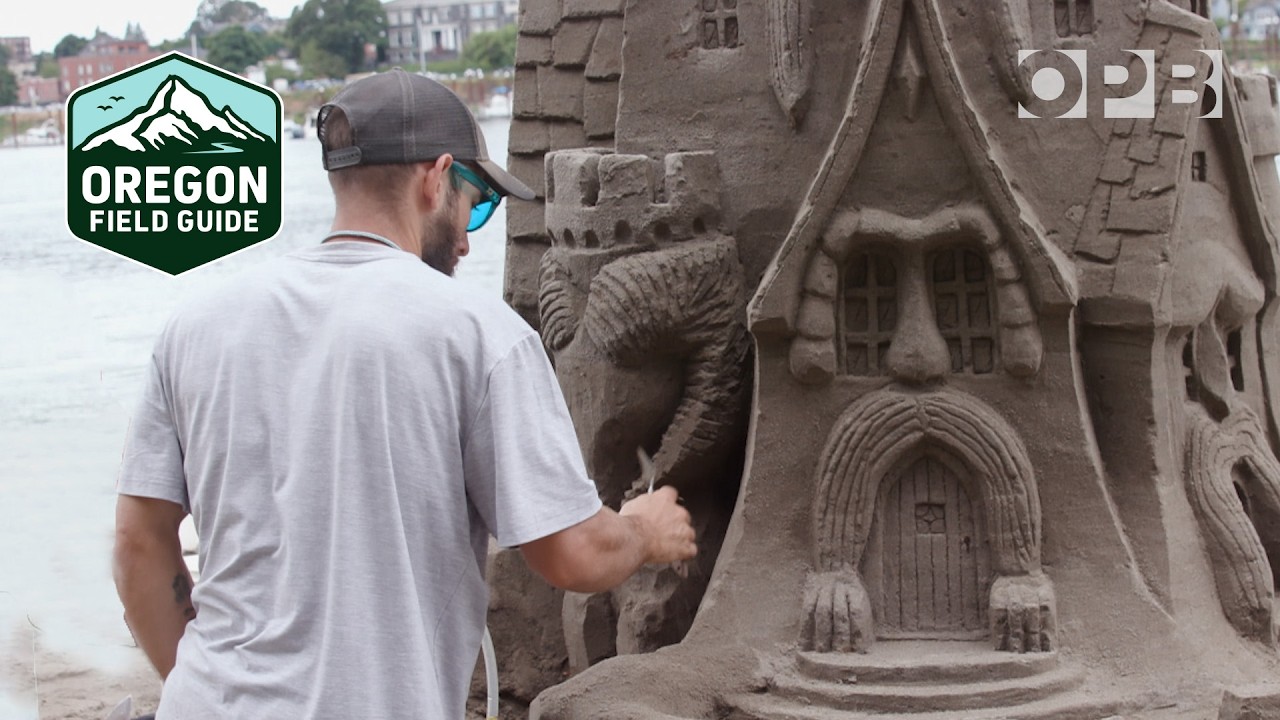 Epic sandcastles are here today, gone tomorrow | Oregon Field Guide