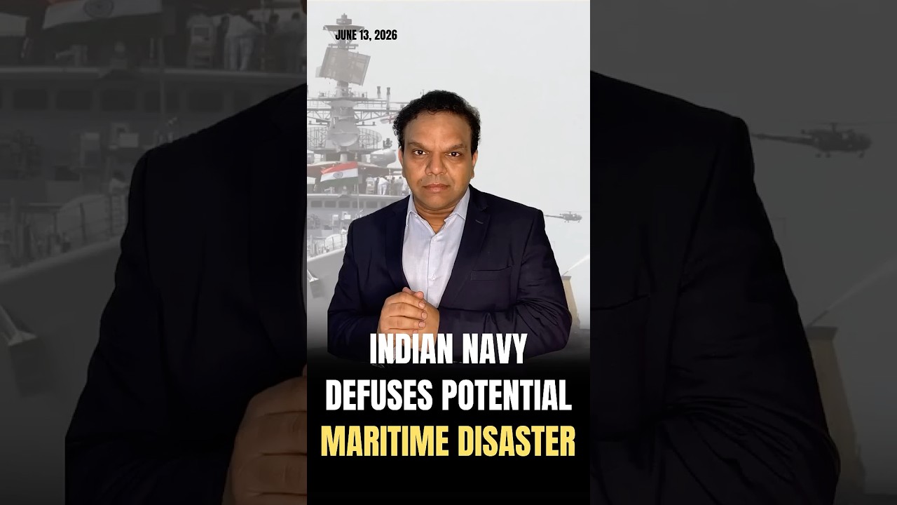 Indian Navy Defuses Potential Disaster #iran #iranisraelwar #iranwar #trump #missiles #indiannavy