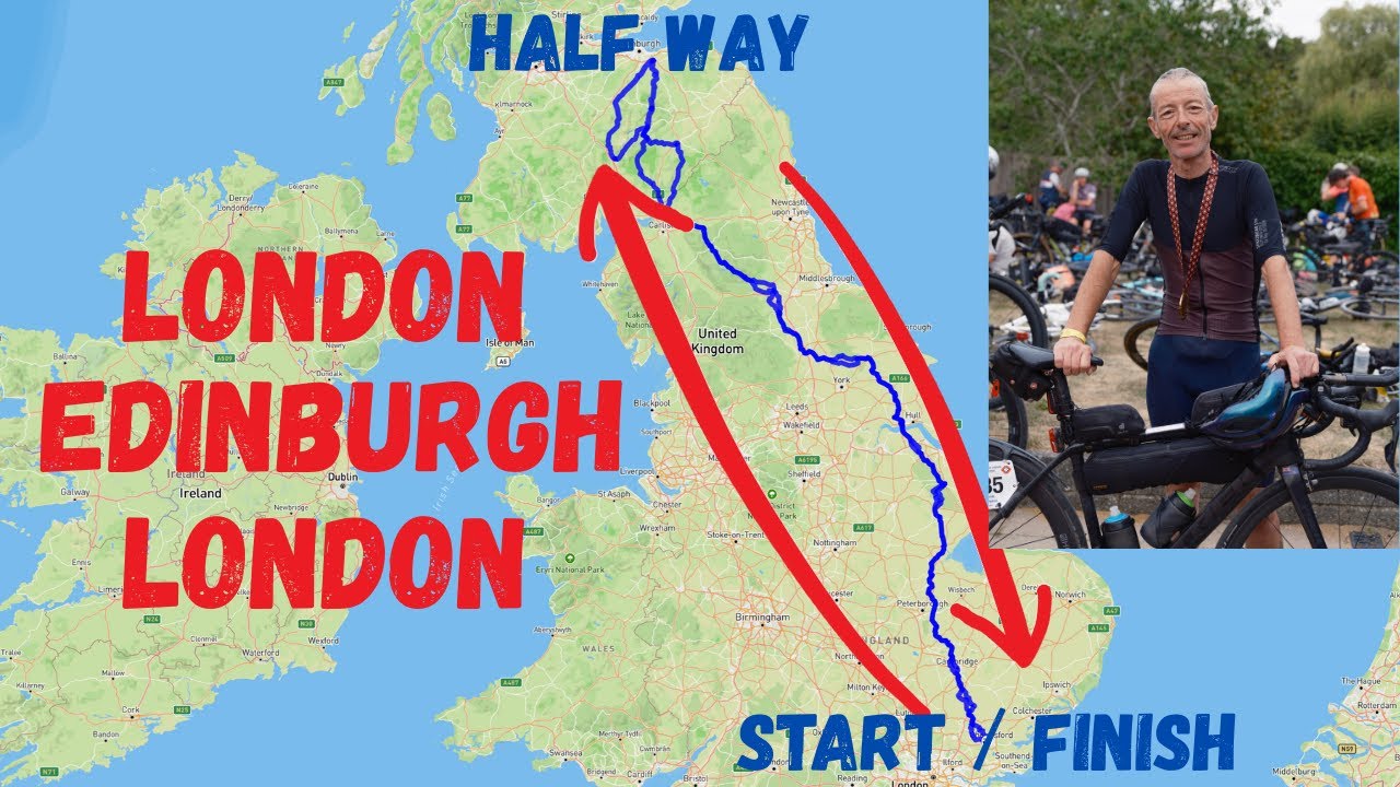 1500km without food stops! The strategy that helped Ian McBride beat the storm to Edinburgh